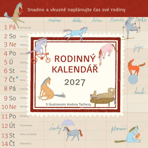 Rodinn� kalend�� 2027